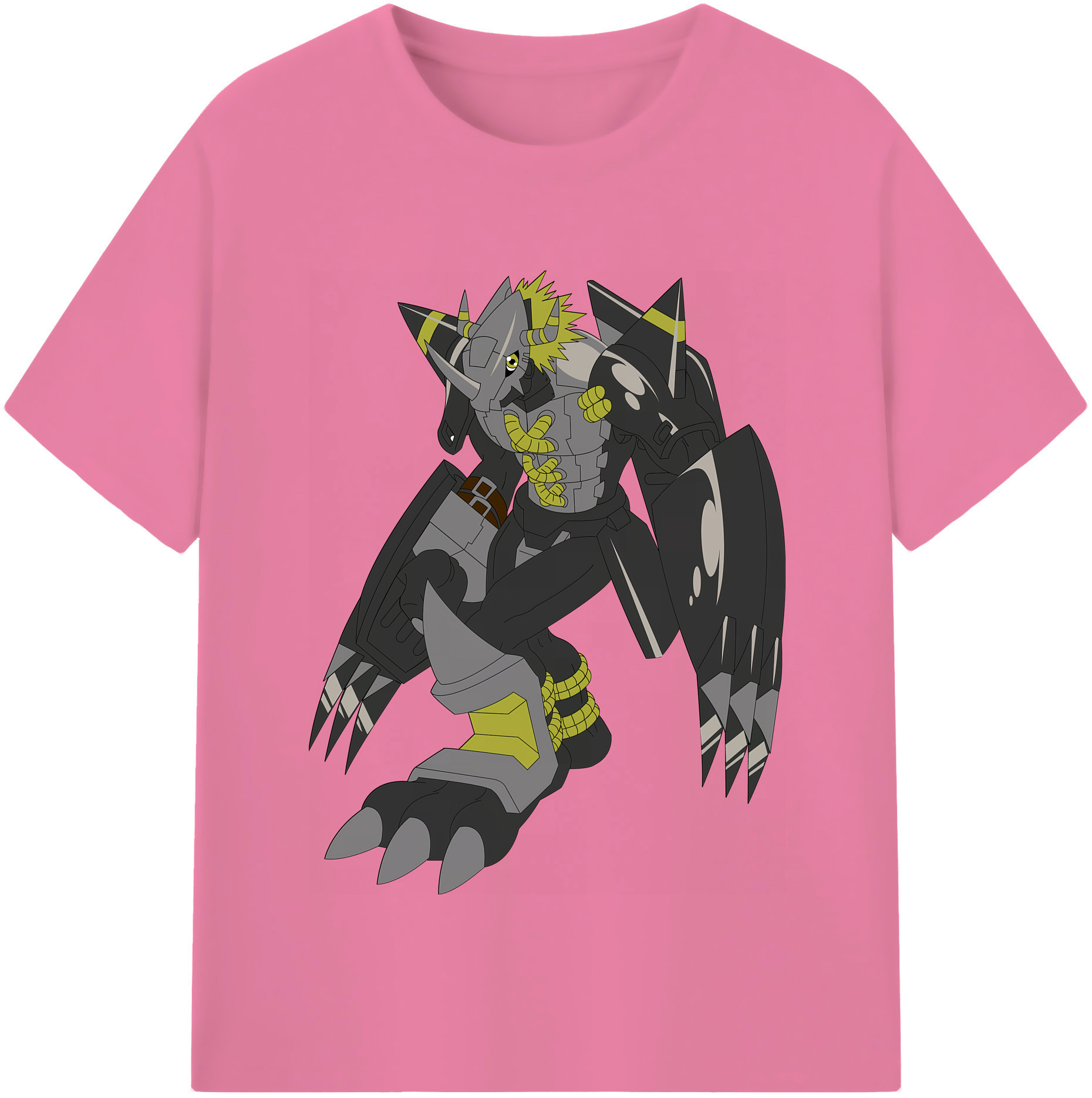 （画像用） Digimon デジタルモンスター/デジモン 綿100％半袖Tシャツ（フロントプリント）